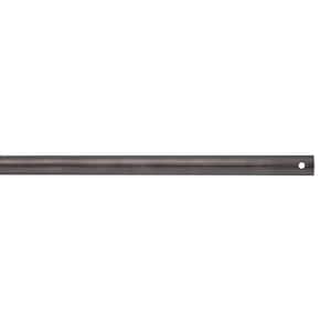 12 in. Aged Pewter Extension Downrod, 1/2 in. Inside Diameter