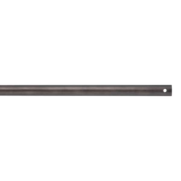 Generation Lighting 72 in. Aged Pewter Extension Downrod, 1/2 in. Inside Diameter