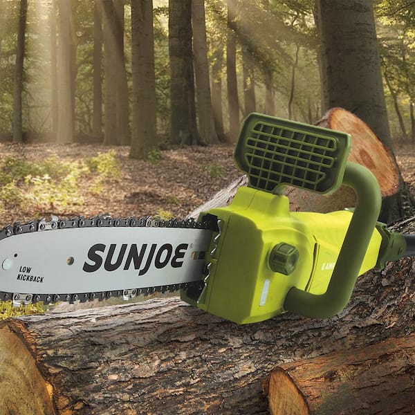 Reviews for Sun Joe 2 in 1 10 in. 8 amp Electric Convertible Pole Chainsaw Pg 1 The Home Depot
