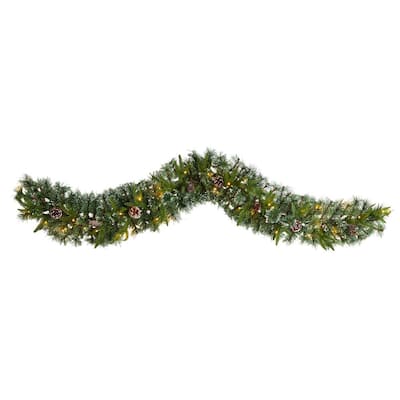 Christmas Garland - Christmas Greenery - The Home Depot