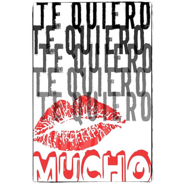 Te Quiero Mucho by Grotto Studios Unframed Graphic Print Poster Art Print 36 in. x 24 in.
