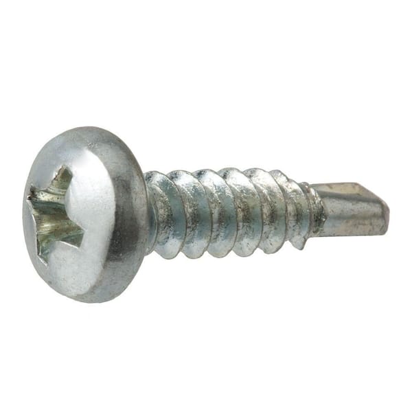 #14 3/4 in. Phillips Pan-Head-Self-Drilling Sheet Metal Screwss (2-Pack)