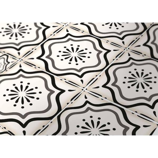 Amalfi Peel and Stick Tile Stickers for Kitchen Bathroom Backsplash Floor Stair Waterproof Removable Decals, DIY Vinyl Renters Home Décor