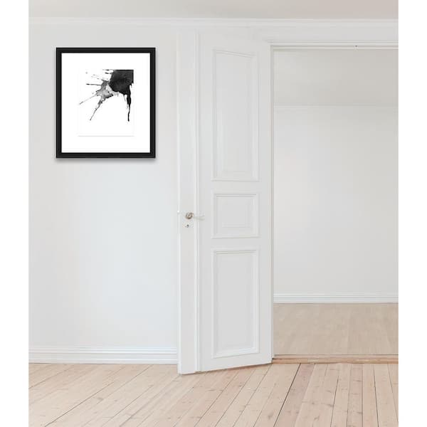 PTM Images 18 in. x 20 in. ''BRUSHES IV'' Framed Printed Wall Art
