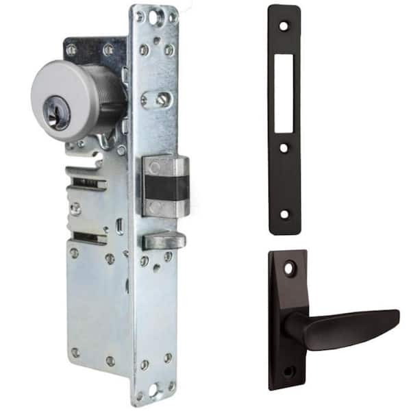Global Door Controls Storefront 1-1/8 in. Mortise Heavy Duty Deadlatch Function Door Lock in Duronodic