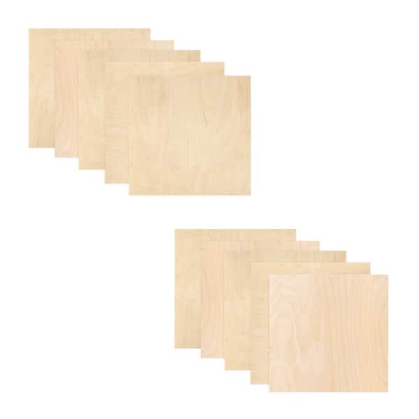 Midwest Products Basswood Sheets - 5 Pieces, 1/4 x 4 x 24