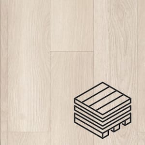 Proteco+ Platinum White Oak EIR 12mm T x 6.41" W Uniclic HDF AC4 Waterproof Laminate Wood Flooring (848 sq. ft./pallet)