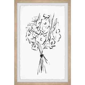 "Hand-Tied Flowers" by Marmont Hill Framed Nature Art Print 12 in. x 8 in. .