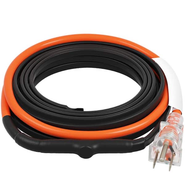 Self-Regulating Pipe Heating Cable, 9 ft. 5W/ft. Heat Tape for Pipes Freeze Protection, Water Pipe Heat Cable