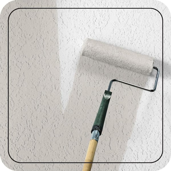 5 gal. #MS-88 Pearl Gray Satin Interior/Exterior Masonry, Stucco and Brick Paint