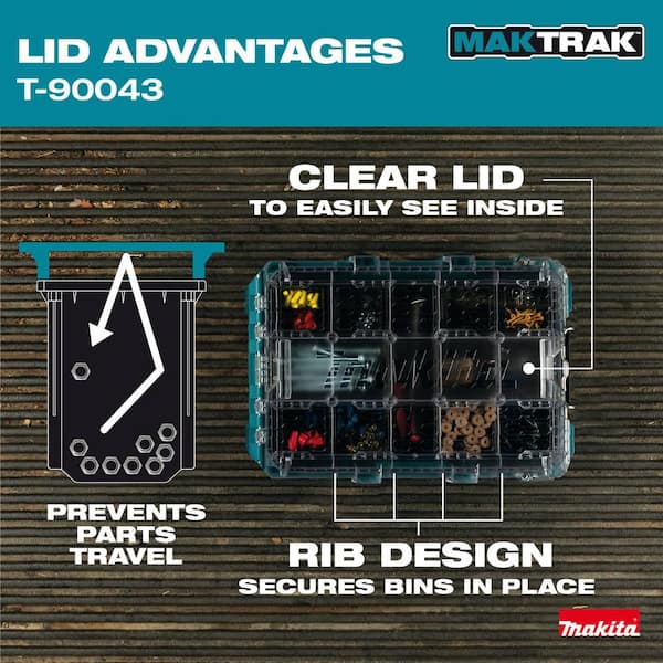 Makita - MAKTRAK Deep Medium Organizer