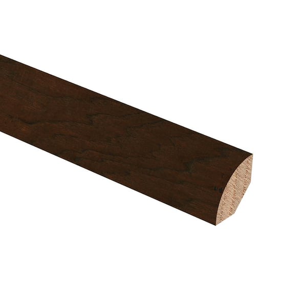 Zamma Western Hickory Espresso 3/4 in. Thick x 3/4 in. Wide x 94 in. Length Hardwood Quarter Round Molding
