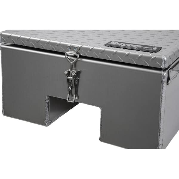 Jumbo Extra Large Lockable Aluminium Metal Top-Opening Tool Box