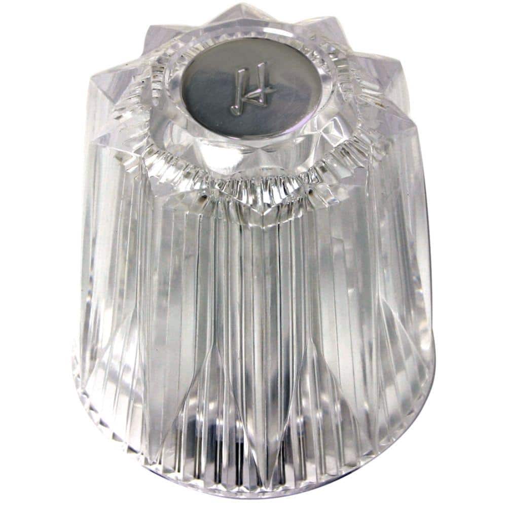 Clear Acrylic Replacement Knob for Tub/Shower Faucet