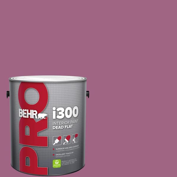 BEHR PRO 1 gal. #M120-6 Love Poem Dead Flat Interior Paint