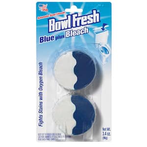 1.7 oz. Blue-Bleach Mountain Fresh Bi-Colored Automatic Bowl Cleaners (2-Pack)
