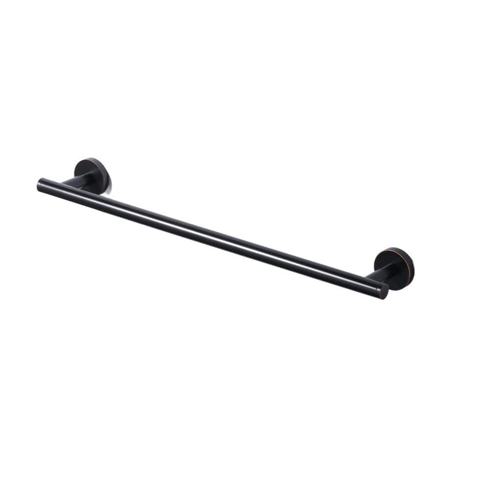 SUS 304 Stainless Steel 20 in. Wall Mounted Towel Bar Bath Hardware Accessory Single Towel Rod in Oil Rubbed Bronze price history on PriceWatchPro