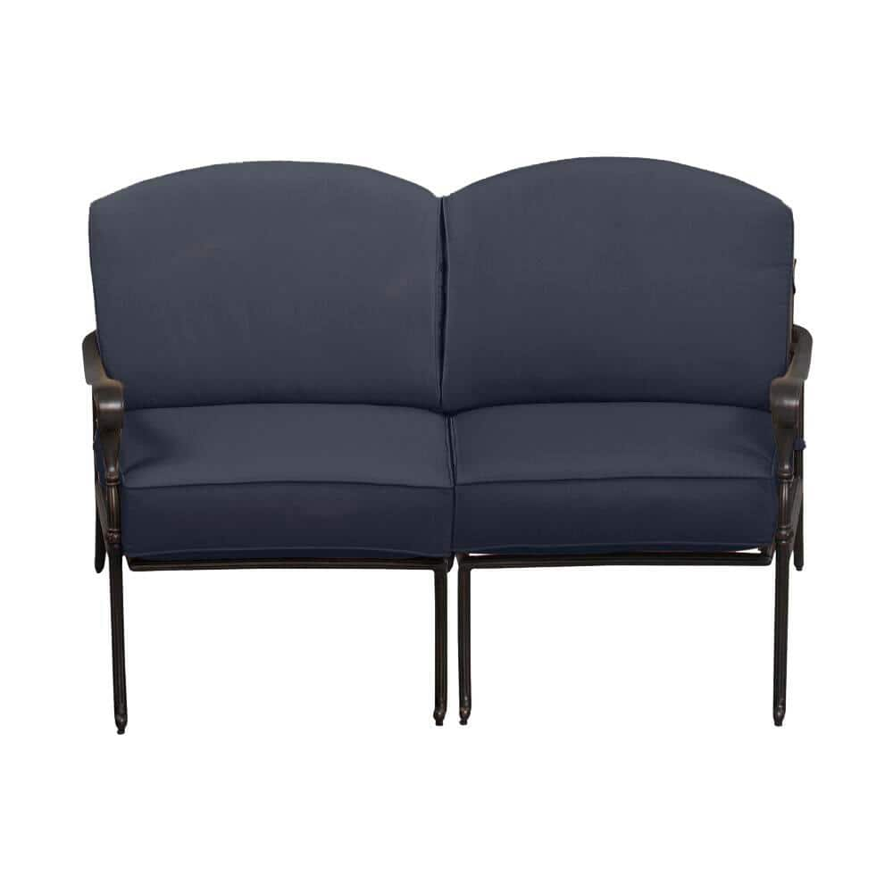 hampton bay edington loveseat