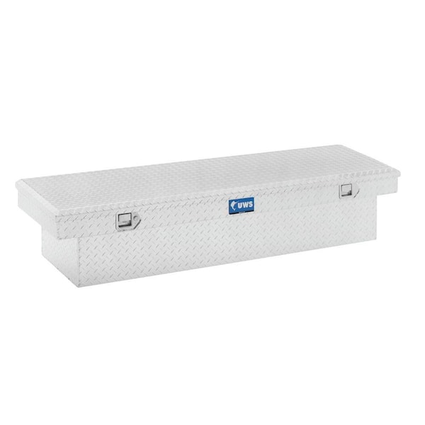 UWS 69 in. Aluminum Single Lid Crossover Tool Box with Rail