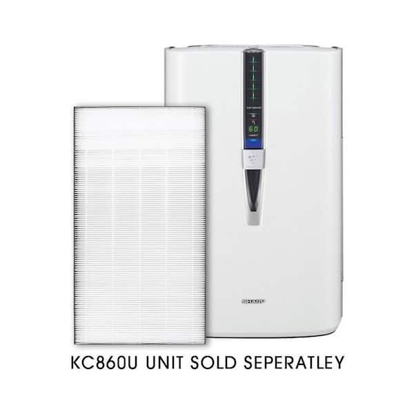 vhbw 2 x HEPA H13 filter compatibel met Sharp KC-D40EUW, KC-F32, KC