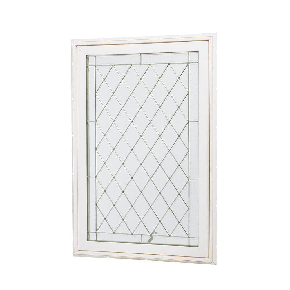 ウィンドウ・ペイン WINDOW PANE レコード TAFCO WINDOWS 32 in. x 48 in White Triple-Pane Decorative