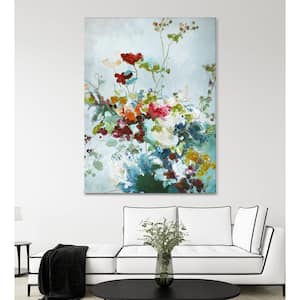 Abstract Floral 1 by Design Fabrikken 72 in. x 54 in.
