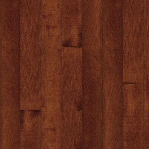 American Originals Salsa Cherry Maple 5/16 in. T x 2-1/4 in. W x Varying L Solid Hardwood Flooring (40 sqft /case)