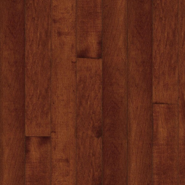 Bruce American Originals Salsa Cherry Maple 5/16 in. T x 2-1/4 in. W x Varying L Solid Hardwood Flooring (40 sqft /case)