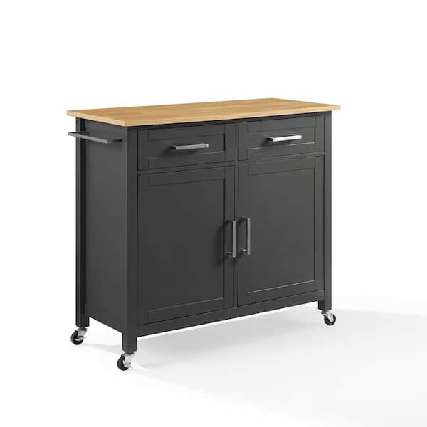 CROSLEY FURNITURE Tristan Gray Kitchen Cart