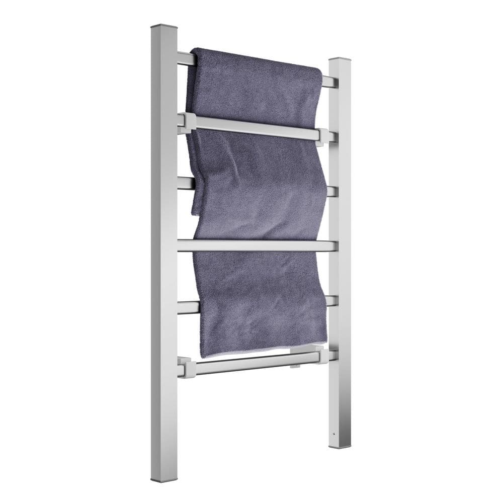 Naples Aluminum Floor-Standing 6-Bar Towel Warmer