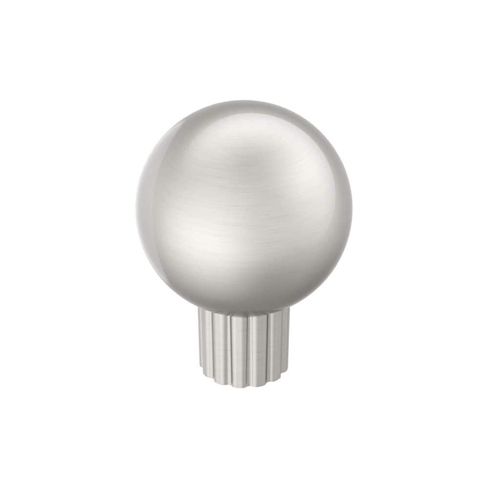 Cowrie 1-1/8  in. (29mm) Diameter Satin Nickel Classic Round Cabinet Knob price history on PriceWatchPro