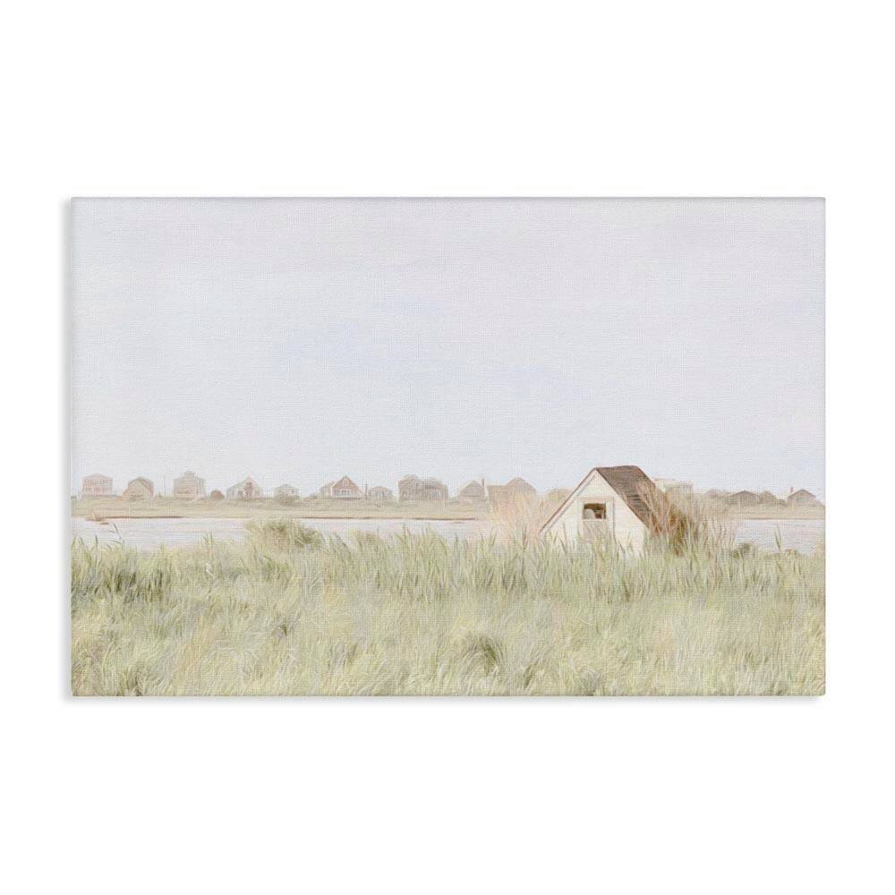 Swaying Grass By Cottage by Graffi tee Studios Unframed Nature Graphic Art Print 20 in. x 30 in. price history on PriceWatchPro