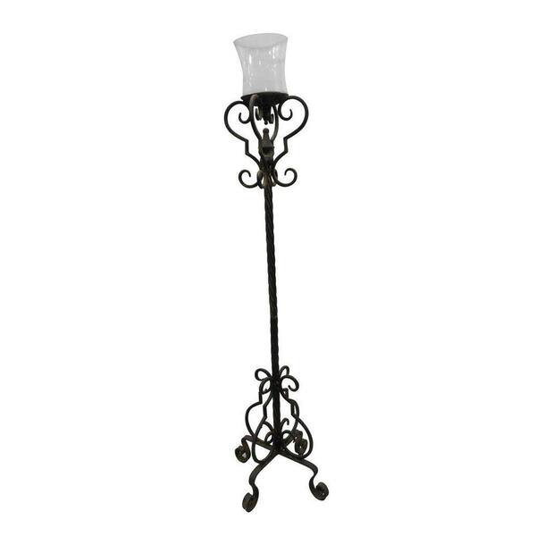 Unbranded 9.5 in. x 48 in. Decorative Iron Candle Holder