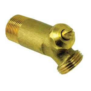 Brass Drain Valve for Tank Type Water Heaters