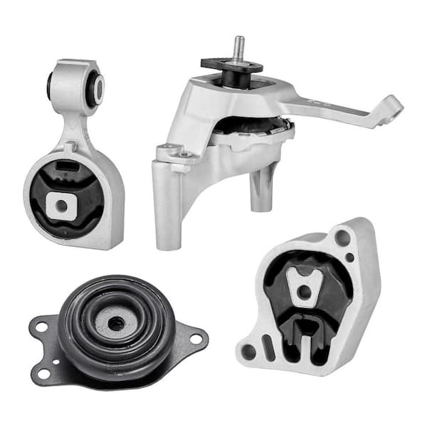 Engine and Transmission Mount Kit Replacement, Set of 4, Fits 2007-2017 Nissan Altima 2. 5L L4, Compatible with OE
