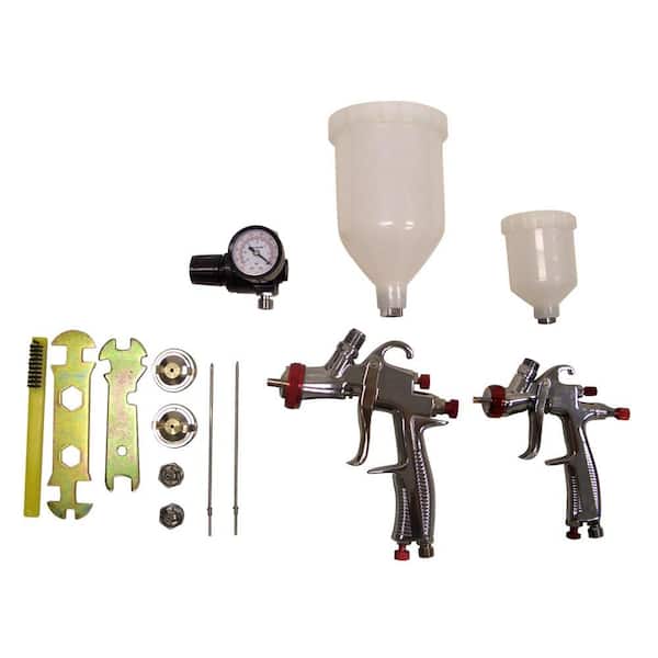  LVLP Spray Gun R500 1.3mm Gravity Feed Car Paint Spray Gun -  Ideal Paint Sprayer for Automotive Basecoats, Clearcoats, Primers,  Industrial & Woodworking Coatings : Tools & Home Improvement
