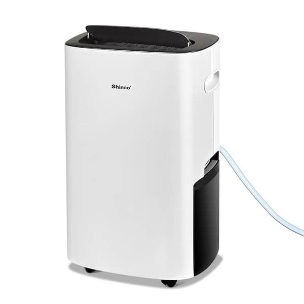 Edendirect 86 pt. 4,500 sq.ft. Portable Dehumdifier in White