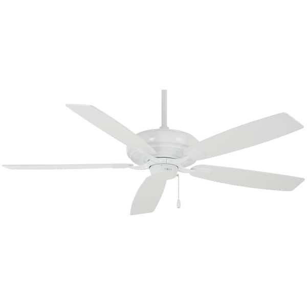 MINKA-AIRE Watt 60 in. Indoor White Ceiling Fan