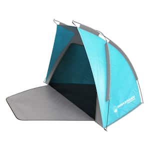 Turquoise Beach Tent Sun Shelter with Porch