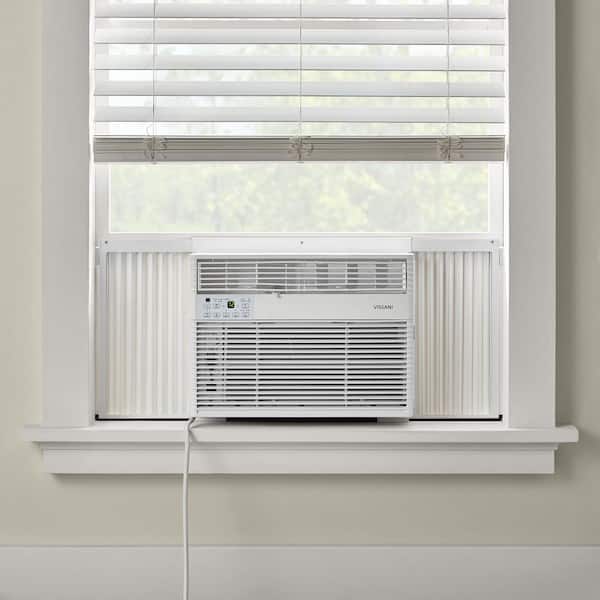 Vissani 14,000 BTU 115-Volt Window Air Conditioner for 700 sq. ft Rooms in White, Powered by Hubspace VAW14R1AWTS