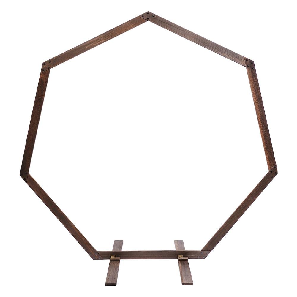 Wooden Hexagon Cutouts - Sturdy & Smooth