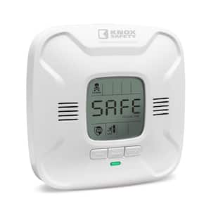 Battery Operated Carbon Monoxide Alarm, Digital Display, Voice Alerts, Bilingual, Ten Year Battery