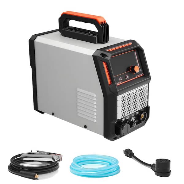 65 Amp Plasma Cutter Pilot Arc Dual Voltage 110/220-Volt IGBT Inverter with Digital Display & 2T/4T for Home & Workshop