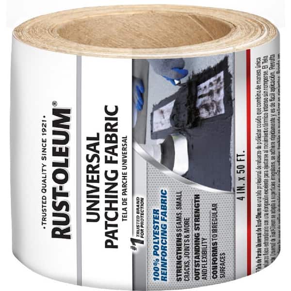 Rust-Oleum 4 in. x 50 ft. Universal Roofing Patching Fabric (12-Pack)