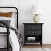 Simpli Home Amherst Solid Wood 24 In. Wide Traditional Bedside ...