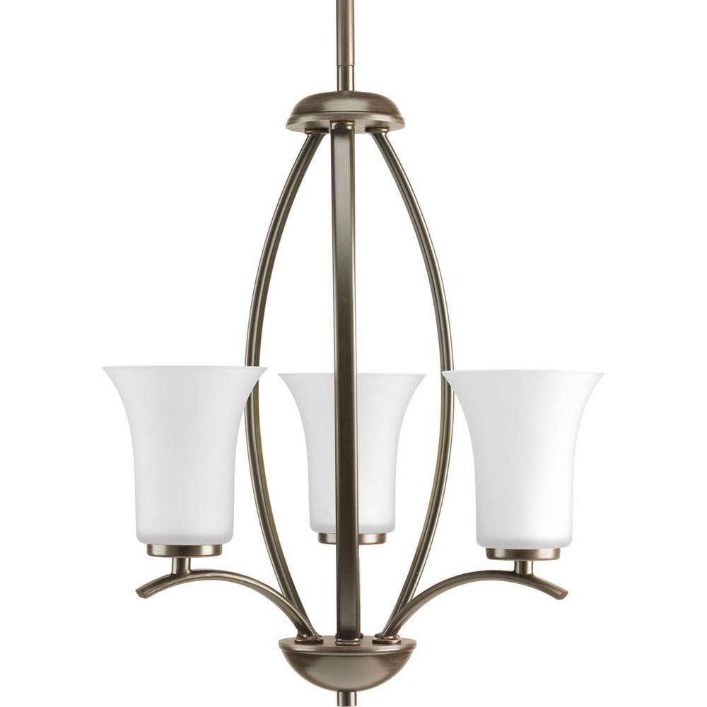Antique Bronze Mini 3-Light Foyer Pendant