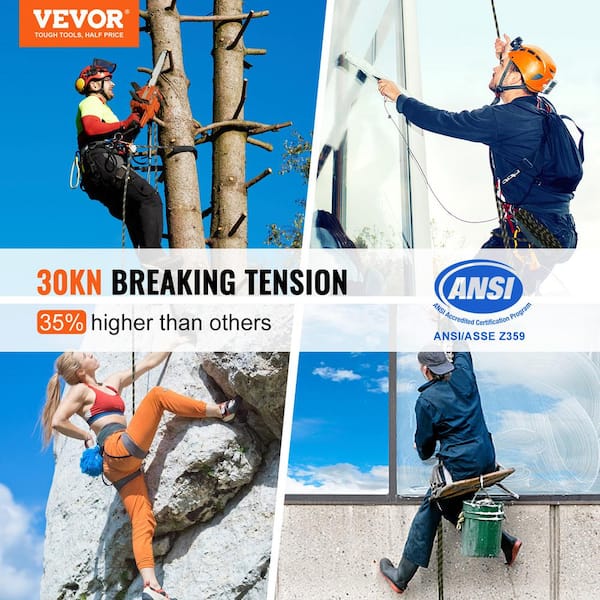 Universal Full Body Fall Protection Safety Harness with