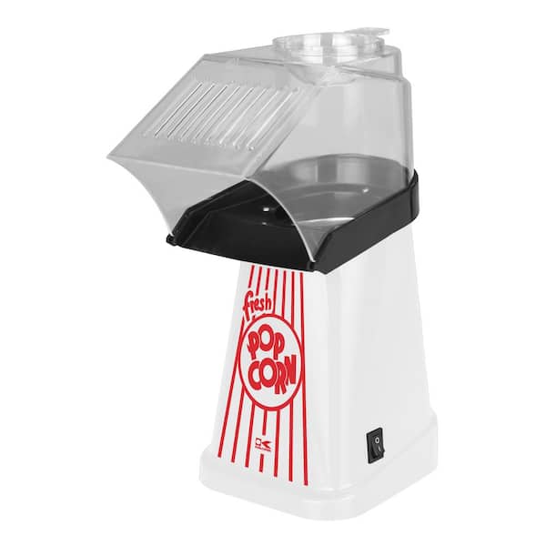 KALORIK Healthy Hot Air 2.1 oz. White Countertop Popcorn Machine