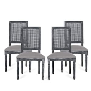 Beckstrom Gray Upholstered Dining Chair (Set of 4)