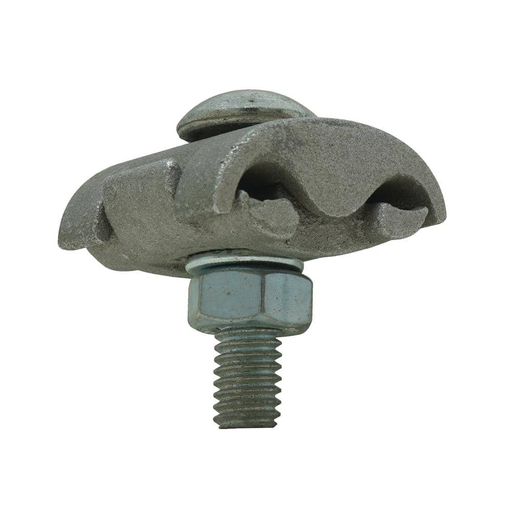 Southwire Single Bolt Parallel Groove Clamp for 2 4/0 Wire 65176240 The Home Depot